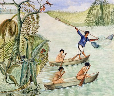 Manati Hunting, Lake Nicaragua by F. Deiezmann
