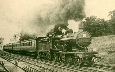 Margate Express, Southern Railway, 1930 by F. E Mackay