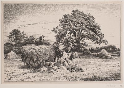 Autumn Landscape by F. Hendriksen