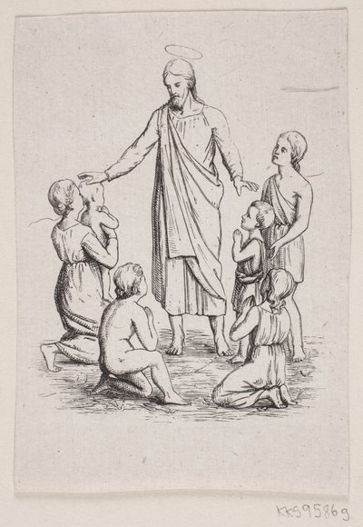 Christ and the Little Children by F. Hendriksen