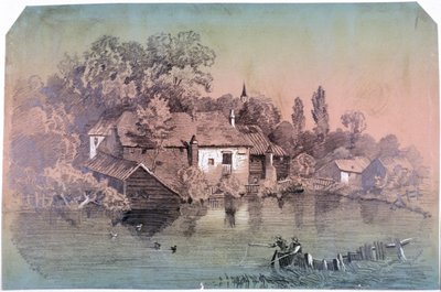 Hampstead Heath, Hampstead, London by F Hodges