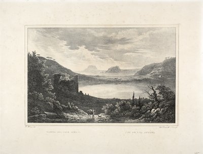 View of Lake Averno by F. Homer