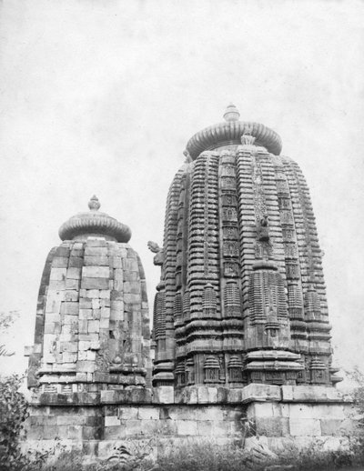 Lingaraj Temple, Bhubaneswar, Orissa, India by F. L. Peters