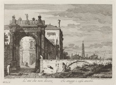 The Age That Does Not Devour by Fabio Berardi after Canaletto