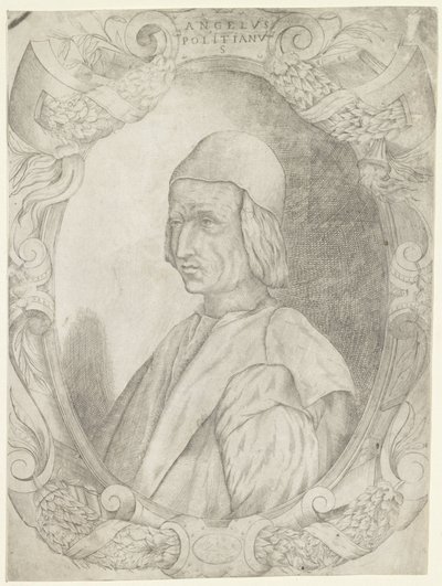 Portrait of Agnolo Poliziano by Fabio Licinio