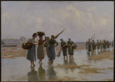 Women on the Beach, 1897 by Farquhar McGillivray Knowles