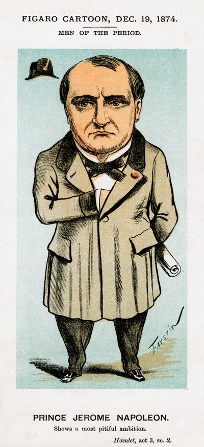 Jérôme Bonaparte, 1874 by Faustin