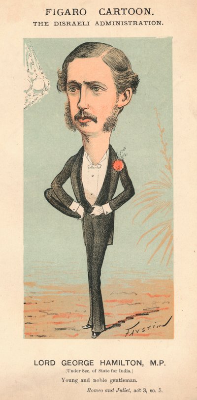 Lord George Hamilton, M.P. by Faustin