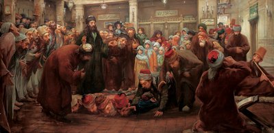 Dervish Ceremony by Fausto Zonaro