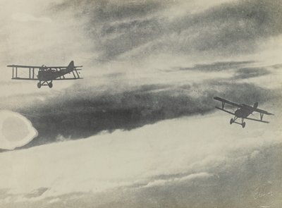 Two Airplanes by Fedele Azari