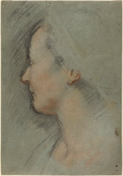 Head of a Woman by Federico Barocci