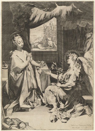 The Annunciation by Federico Barocci