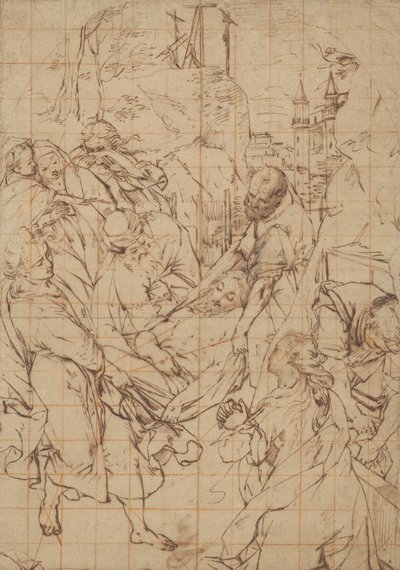 The Entombment of Christ by Federico Barocci