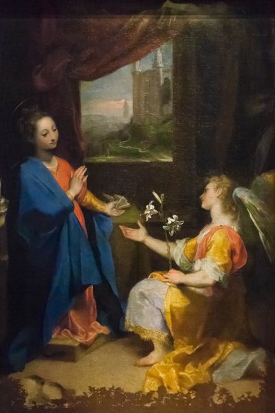 Annunciation by Federico Fiori Barocci or Baroccio
