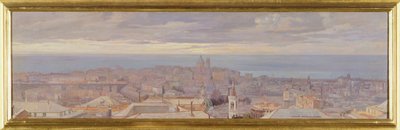 View of Genoa by Federico Maragliano