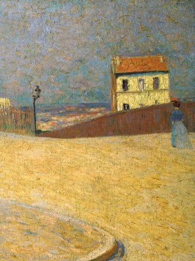 House in Montmartre by Federigo Zandomeneghi