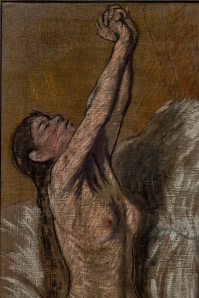 Nude Girl (detail) by Federigo Zandomeneghi