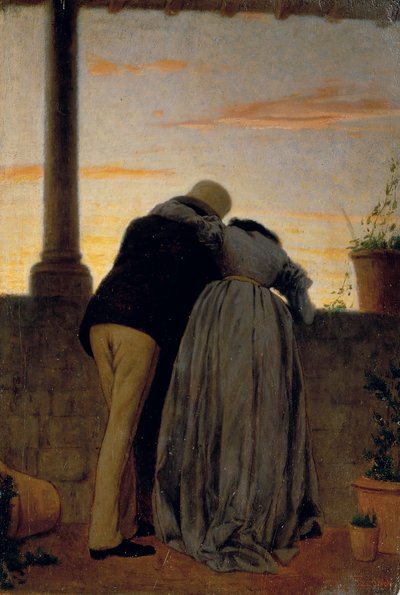 The Lovers by Federigo Zandomeneghi