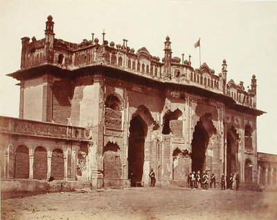 A Gateway in Lucknow by Felice Beato