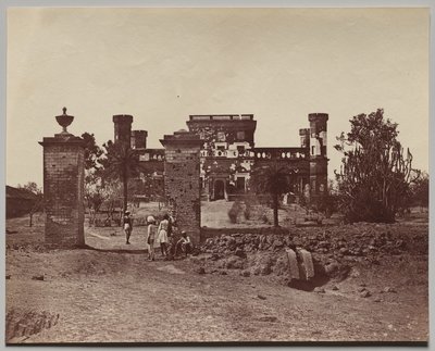 Mess House of the 32nd Regiment by Felice A. Beato