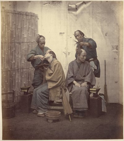 Barbers by Felice Beato