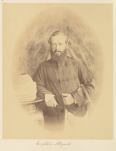 Captain Allgood by Felice Beato