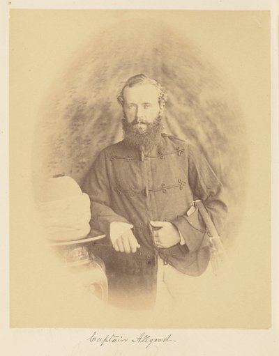 Captain Allgood by Felice Beato