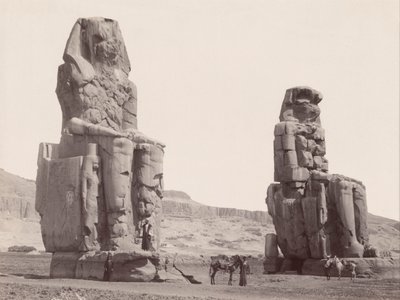 Colossus at Memnon by Felice Beato