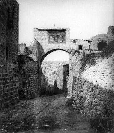 Ecce Homo Arch, 1857 by Felice Beato