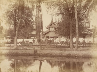 Mandalay, now the Syim Khana U.B.C. by Felice Beato
