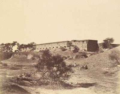 Metcalfe Stables Picquet by Felice Beato
