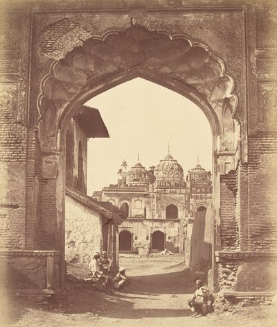 Mosque in the City by Felice Beato