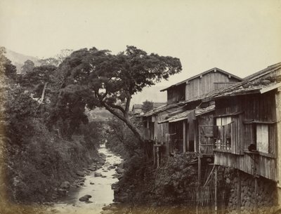 Native Town of Nagasaki by Felice Beato