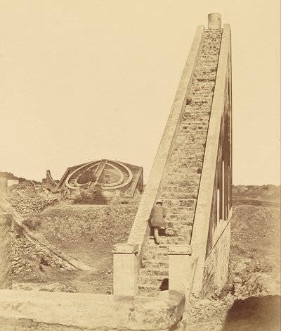 Old Observatory near Delhi by Felice Beato