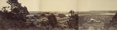 Panorama, Yokohama from Governors Hill by Felice Beato