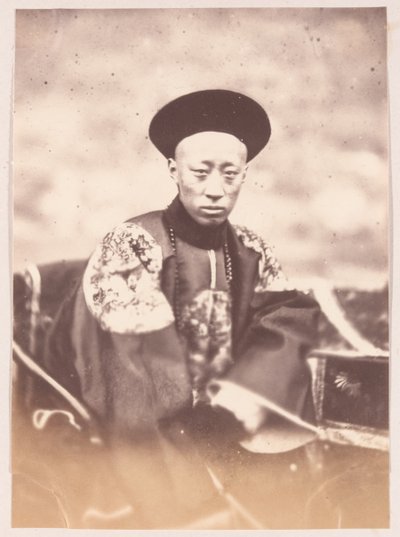 Prince Gong Qinwang of China by Felice Beato