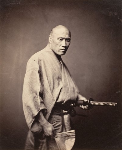 Samurai, Yokohama by Felice Beato