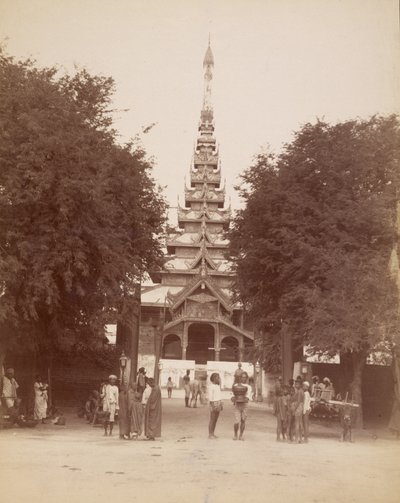 Temple by Felice Beato