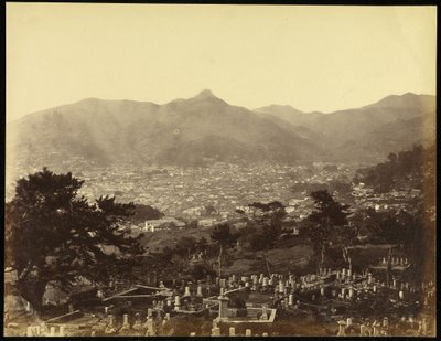 View of Nagasaki from the Battery Hill by Felice Beato