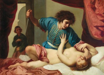 Tarquinius and Lucretia by Felice Ficherelli