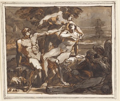 Adam and Eve, The Temptation by Felice Giani