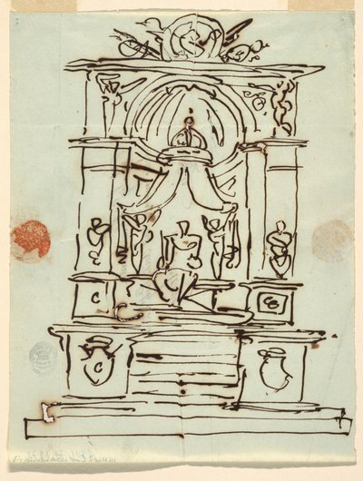 Design for a Monument by Felice Giani
