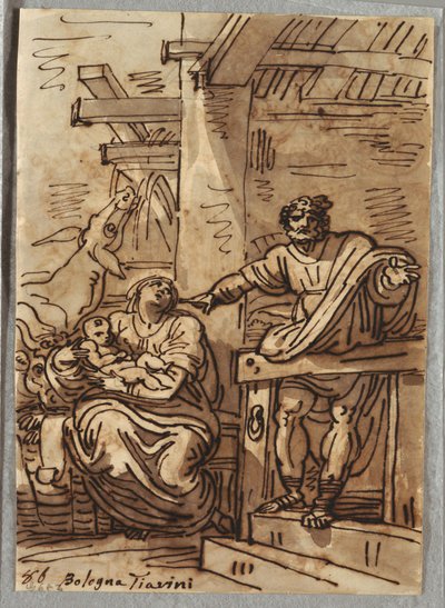 The Nativity by Felice Giani