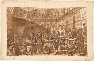 The School of Rome by Felice Giani