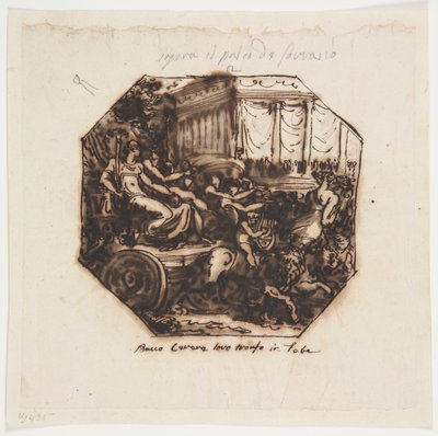 The Triumph of Bacchus and Ceres by Felice Giani
