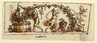 Winemaking by Felice Giani