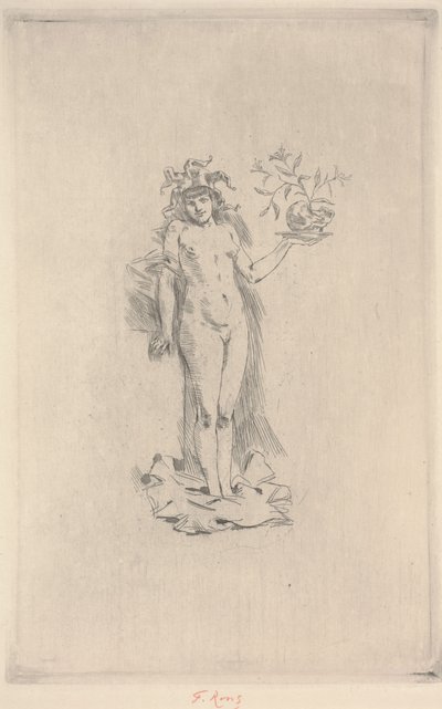 Dance Folie by Félicien Rops