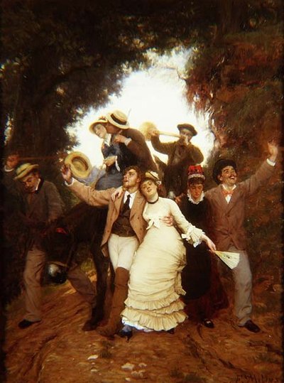 Fete Champetre by Felix Augustin Milius