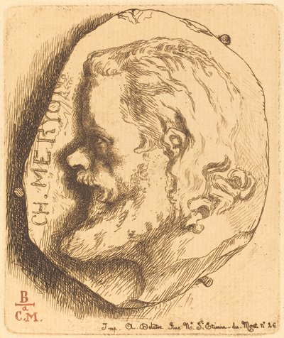 Charles Meryon by Felix Bracquemond
