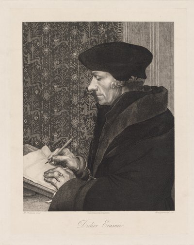 Erasmus Didier Erasme by Felix Bracquemond